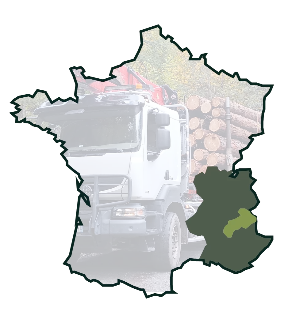 Transport de grumes champsaur